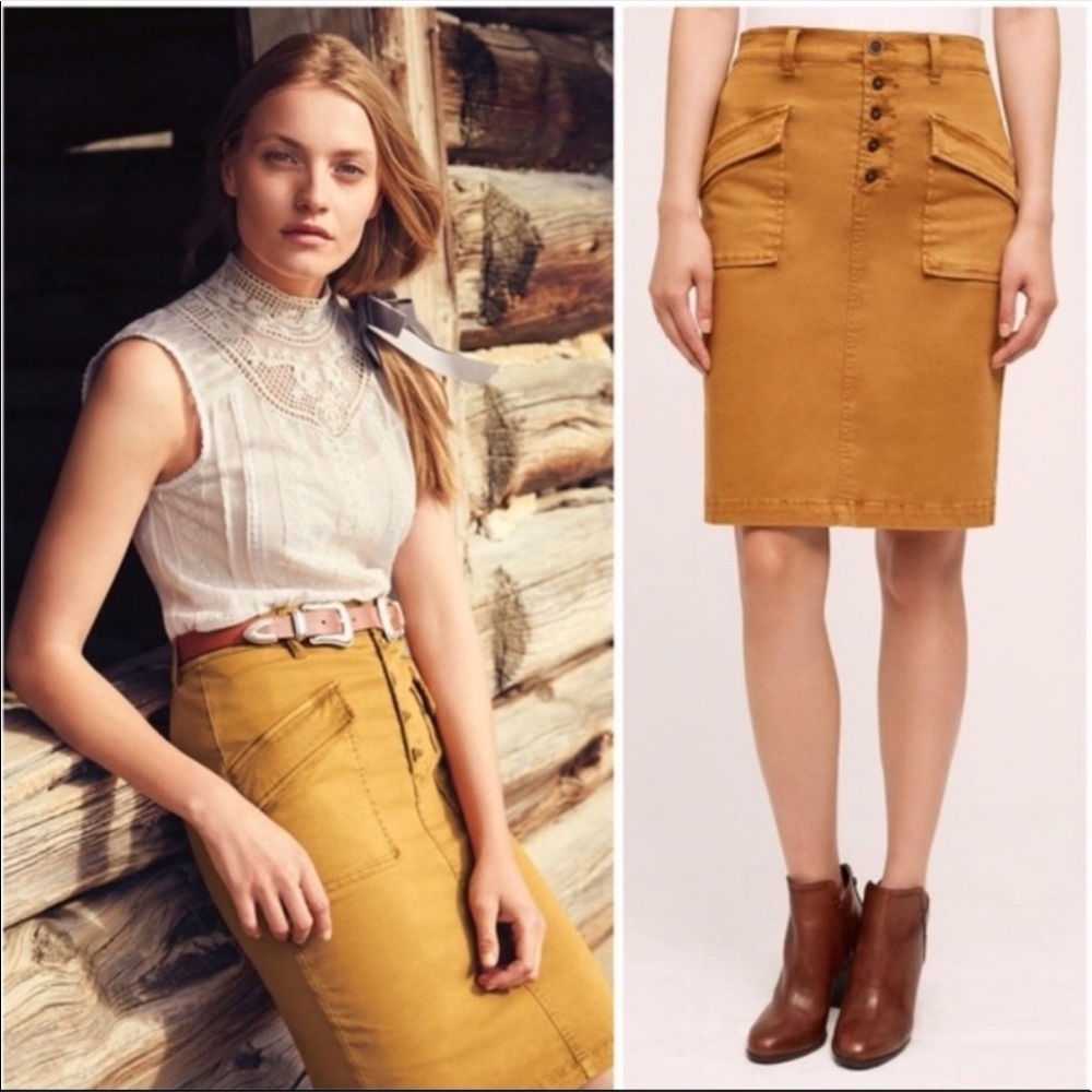 Pilcro and the Letter Press skirt